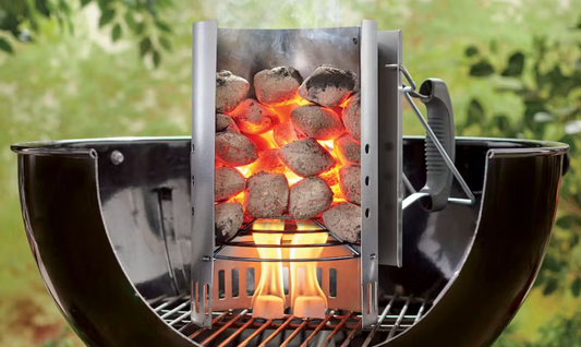 weber مدخنة إشعال الفحم